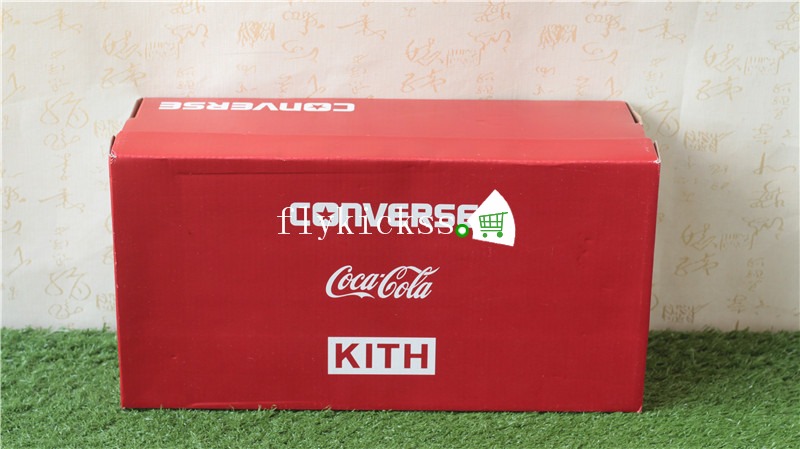 Kith x Coca-Cola x Converse Chuck Taylor All Star 70 Red